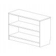 Credenza Open Shelves